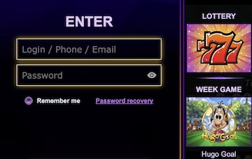 Азино 777 форма входа на сайт